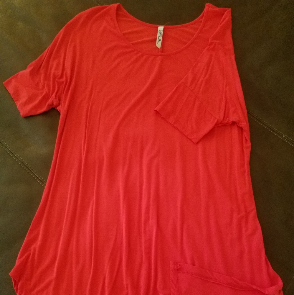 Shark bite ladies top